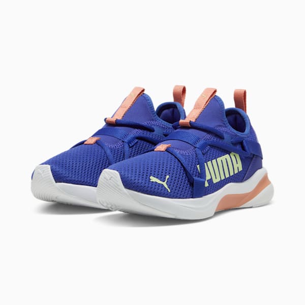 Tenis slip on juvenil SOFTRIDE Rift Pop, Lapis Lazuli-Cool Cucumber, extralarge